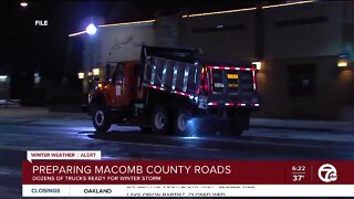 How Macomb County is preparing to treat roads ahead of snowstorm