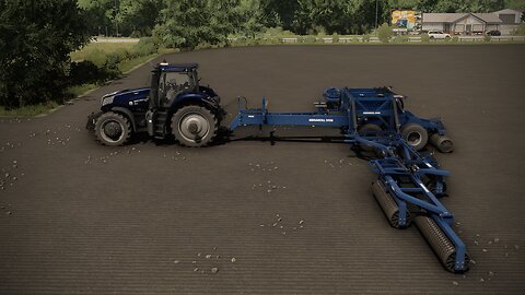 Farming Simulator New Holland T8.350 Genesis & Dalbo Mega Roll 2430 | Elmcreek | Engine Sound