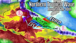 Northern Tropical Wave Coming, Potential Storm! - The WeatherMan Plus Weather Channel