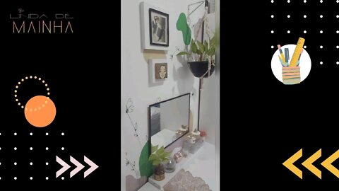 Reusing and decorating that corner of the house/Reaproveitando e decorando aquele cantinho da casa #shorts #viralvideo #viral #decor #home