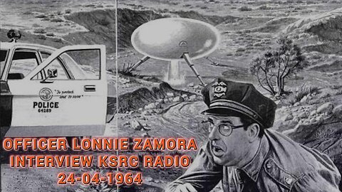Lonnie Zamora Incident is interviewed by Walter Strode on KSRC Radio.Socorro, NM. 04.24.1964.