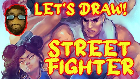 Lets Draw! STREETFIGHTER! Time Elapse