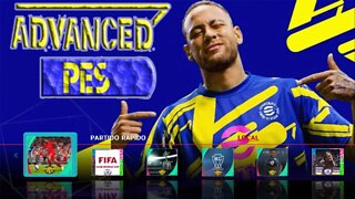 PES 2022 PS2 ADVANCED EFOOTBALL EXCLUSIVO MUNDIAL DE CLUBES 100% ATUALIZADO EDITOR LETO