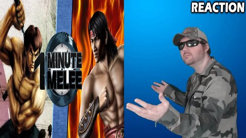 One Minute Melee S4 EP7 - Fei Long vs Liu Kang (Street Fighter vs Mortal Kombat) REACTION!!! (BBT)