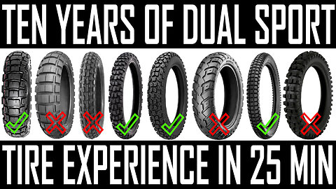 What I Learned After Ten Years of Dual Sport Tire Testing!