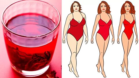 Drink This Tea Every Day to Lose Weight Naturally - Health Benefits of Hibiscus Tea