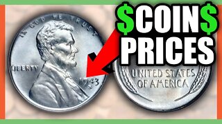 WHAT IS A 1943 STEEL PENNY WORTH - RARE PENNY WORTH MONEY!!