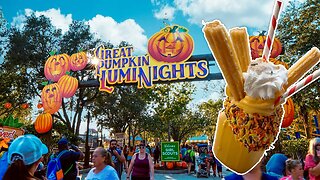 Great Pumpkin LumiNights Food Tour & Review | Wild Adventures Theme Park