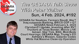 2024-02-04 GESARA Talk Show 192