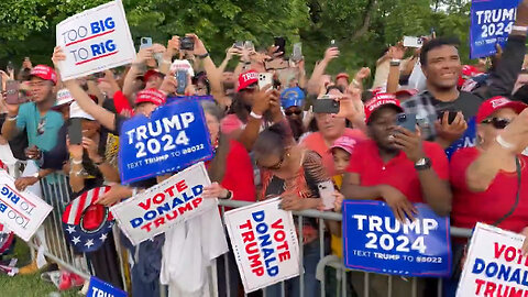 Make Sure AOC Sees This: The Turnout For The Trump Rally In The Bronx