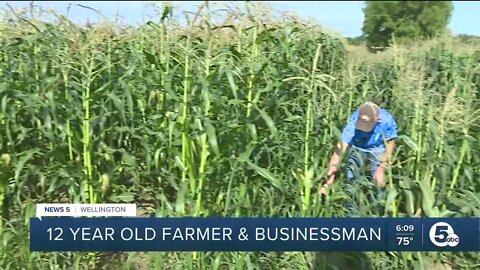 12-year-old Northeast Ohio farmer turns hobby into big business venture