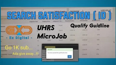 Tips Seacrh Satisfaction|Qualify|Kalo Give Away..??