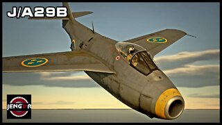 Is this the WORST JET in WT? J/A29B - Sweden - War Thunder Review!