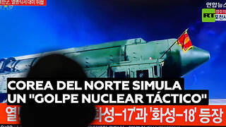 Corea del Norte simula un "golpe nuclear táctico" contra Corea del Sur en un ejercicio