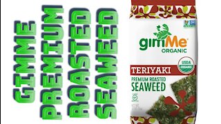 gimMe Teryaki Roasted Seaweed Snacks