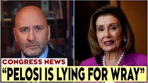 'YOU OPENED THE DOOR' WRAY HIDES IN BASEMENT AFTER 'CALLING RI0TER' CLIP IN 'JANUARY'...PELOSI CRIES