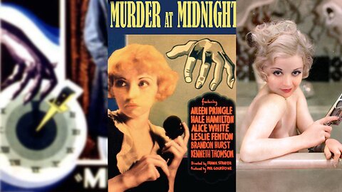 MURDER AT MIDNIGHT (1931) Aileen Pringle, Alice White & Hale Hamilton | Crime, Mystery | B&W