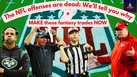 Why NFL offenses are DEAD! | MAKE these trades | Easy Money Bets