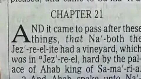 1 Kings: Chapters 21-22