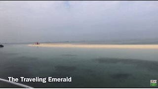 Amazing Sandbar Island Middle East (Jarada Island in January, Bahrain)