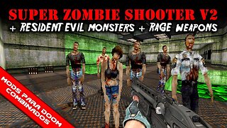 Super Zombie Shooter V2 + Rage Weapons + Resident Evil: Codename HUNK [Mods Para Doom Combinados]