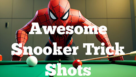 Awesome Snooker Trick Shots!
