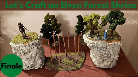 Let's Craft an Elven Forest Shrine - Finale (Guild Build Jan 2022)
