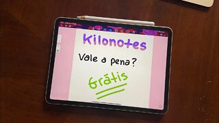 Mais um app GRATUITO para estudar no IPAD l KILONOTES tem uma ferramenta incrível!