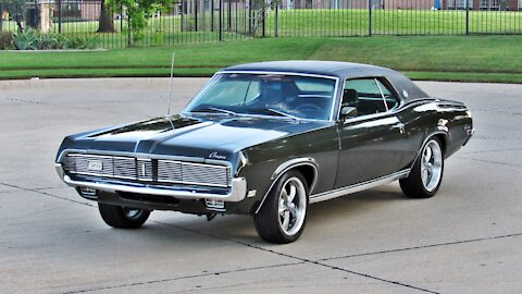 1969 Mercury Cougar XR7 351 Windsor 4BBL Automatic FMX Classic American Muscle Car Collection