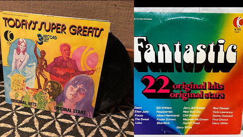 1973 - Radio Ads for K-Tel's 'Fantastic' & 'Today's Super Greats'