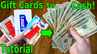How to Sell Gift Card for Cash | Easiest Way to Get Most Money from Selling GiftCards!