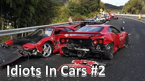 Idiots in cars #2 | Funny road rage, car crashes