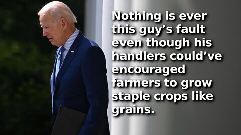 The US and West Pay Farmers to Not Grow Food, But it is Putin’s Fault There is a Global Food Crisis