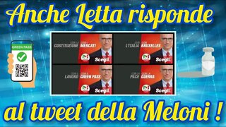 Letta scopre le carte sul futuro del green pass?