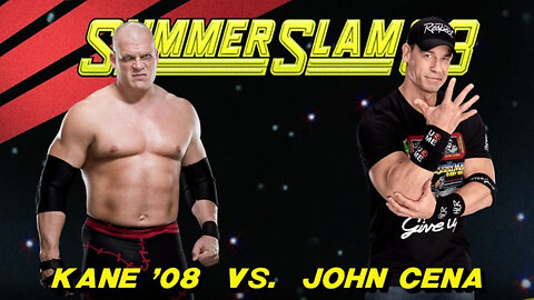 John Cena vs Kane full match | WWE 2K23 | Summerslam 88 John cena vs Kane