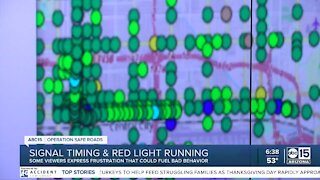 Traffic signal timing fueling frustration among drivers