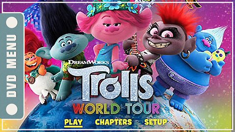 Trolls World Tour - DVD Menu