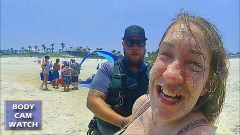 Entitled Dog Owner Thinks She Can Let Her Dog Loose on the Beach