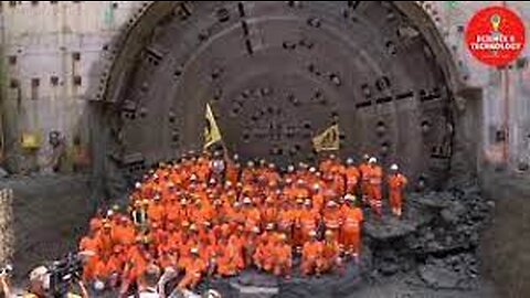 INCREDIBLE SWITZERLAND BIGGEST TUNNEL -HOW DOES TUNNEL BORING MACHINE WORK* >>