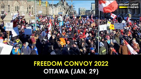 FREEDOM CONVOY 2022 - OTTAWA (JAN. 29)