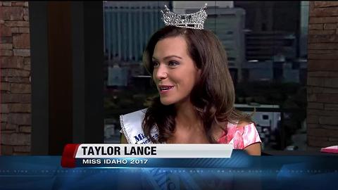 Newly crowned Miss Idaho 2017