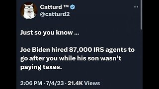 IRS 'Whistleblower X' Joseph Ziegler Breaks Down Shocking Claims About Hunter Biden's Income 7-19-23