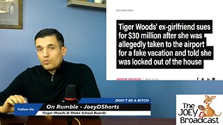 Joseph Drost - Tiger woods Playing his games again - Woke School Board members hate you!