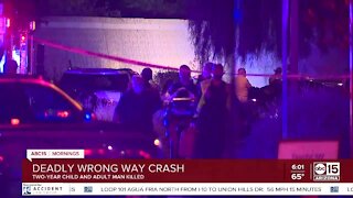 Two killed in wrong-way crash in Tempe