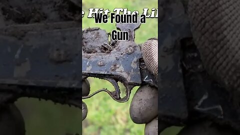 Wow my First Gun #metaldetecting #short #shorts #subscribe #noktalegend #history