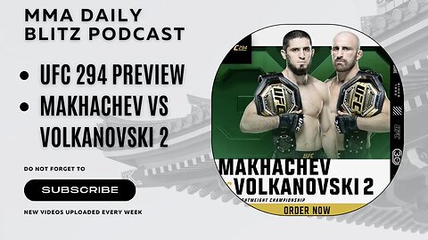 MMA Daily Blitz 10/18: UFC 294 Preview Show