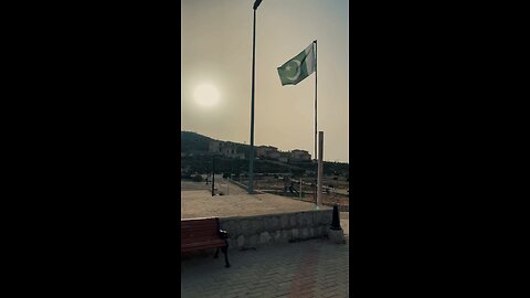 Pakistan independent day 14 aug 2023 @ the top of gorakh hill station sindh