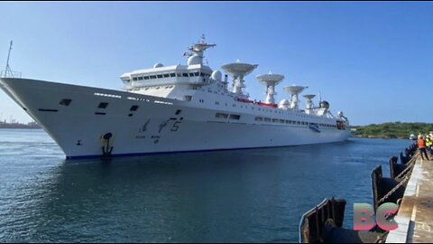 Beijing Naval Surveillance Ship Docks in S African Port