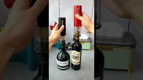 Wine Cork Automatic Opener #wine opener #corkscrew #cork