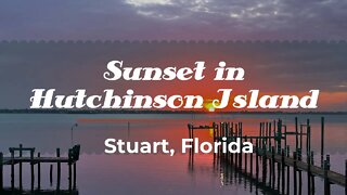 Sunset in Hutchinson Island